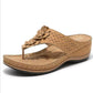 Women's Thong Wedge Heel Sandals