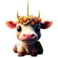 Cute Cartoon Cow Pendant Decoration(moq:2)