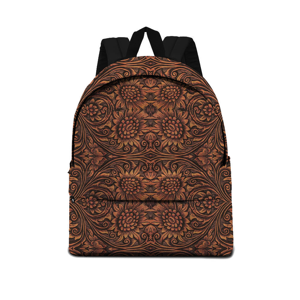 Printed Backpack