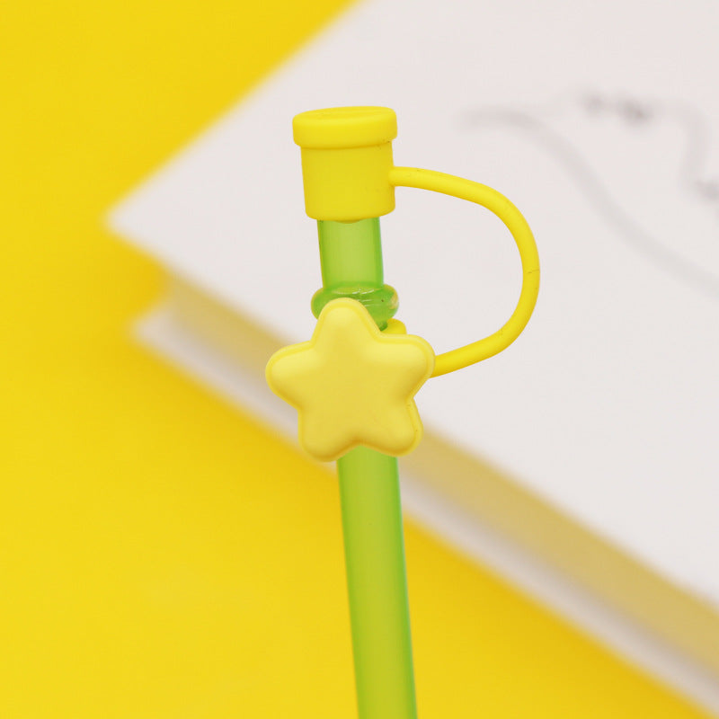 Cartoon Silicone Straw Cover(moq:2)