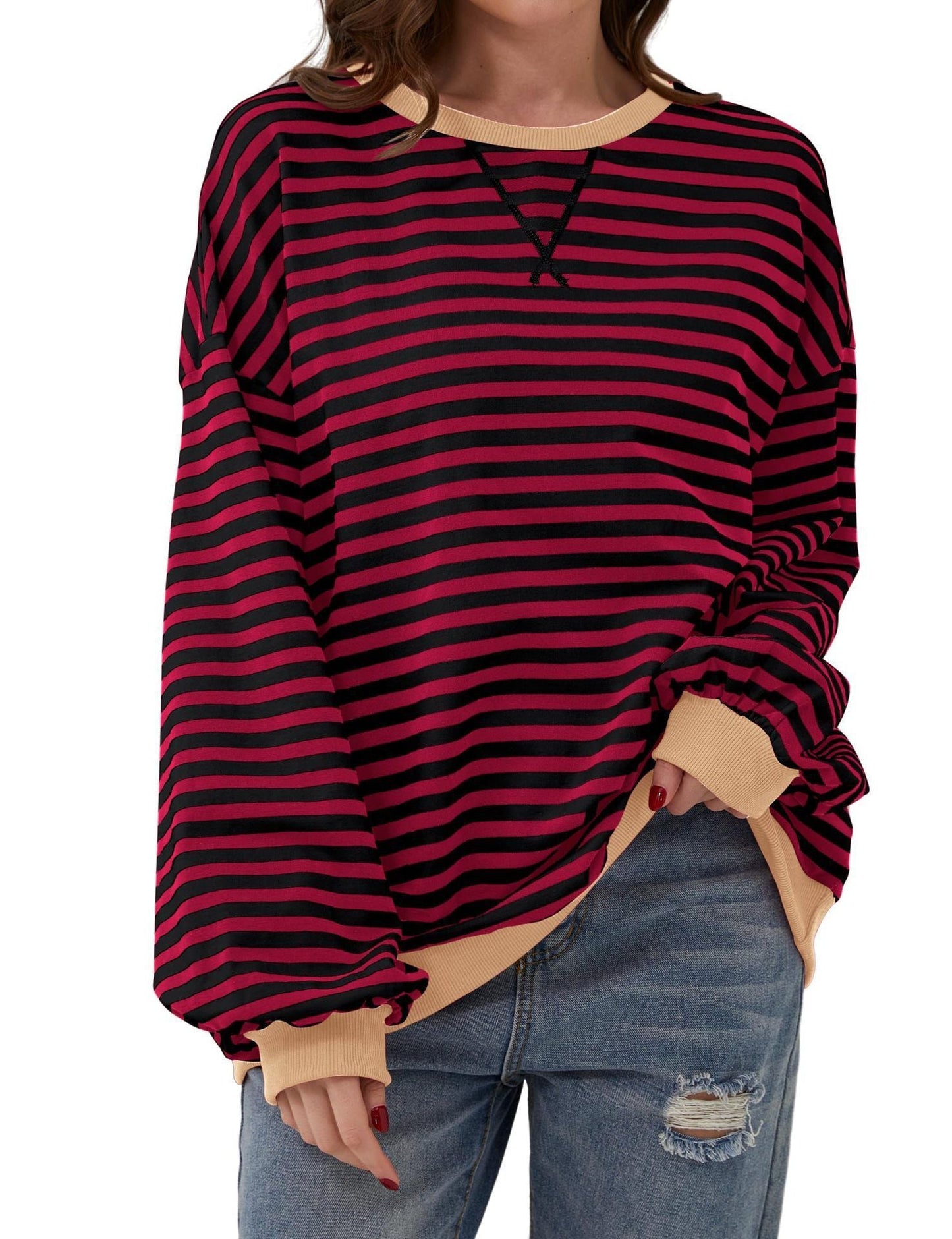 Striped Long Sleeve Tee