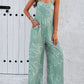 Abstract Wide Leg Jumpsuit