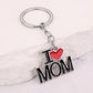 Mother's Day MOM PAPA Love Letter Keychain