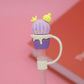 Cartoon Silicone Straw Cover(moq:2)