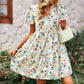 Floral V-neck Dress-6 Colors