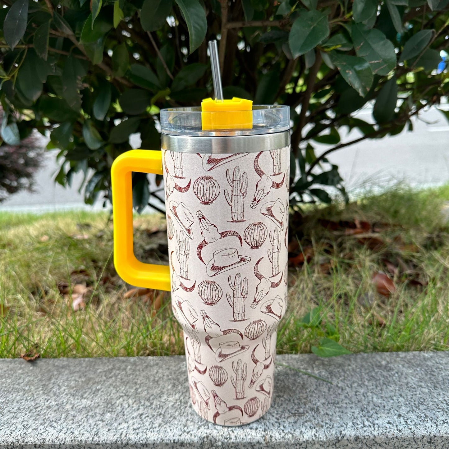 40OZ Printed Stainless Steel Tumblers