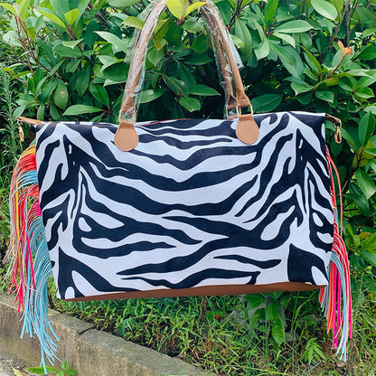 Tassel  Weekender Bag