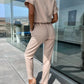 Elegant Solid Color Jumpsuit