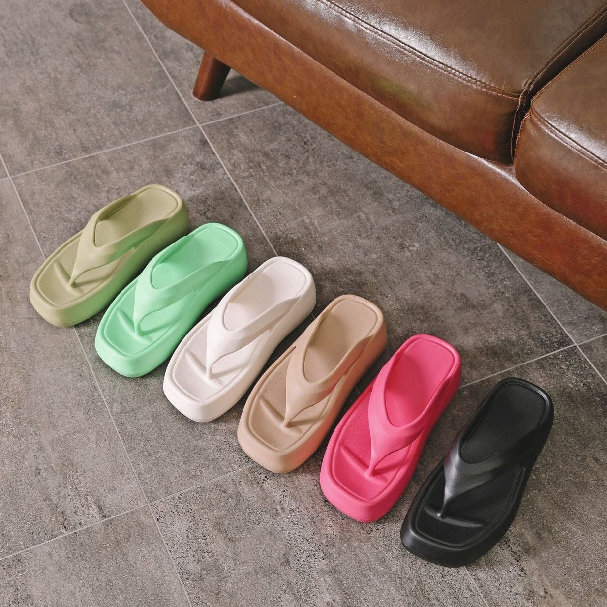 Thick Comfortable EVA Flip-Flops(moq:2)