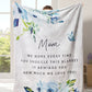 Hot Selling Mother's Day Flannel Blanket