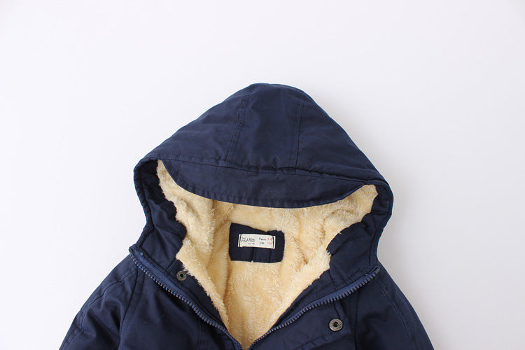 Kids Fleece Hooded Jacket