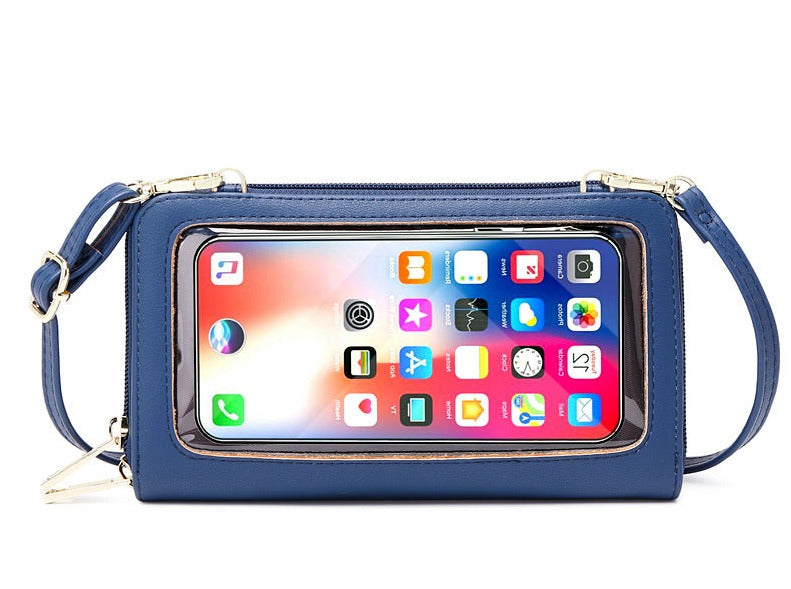 Touch Screen Phone Messenger Bag