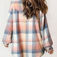 Thickened Flannel Plaid Hoodie Jacket