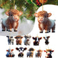 Cute Cartoon Cow Pendant Decoration(moq:2)