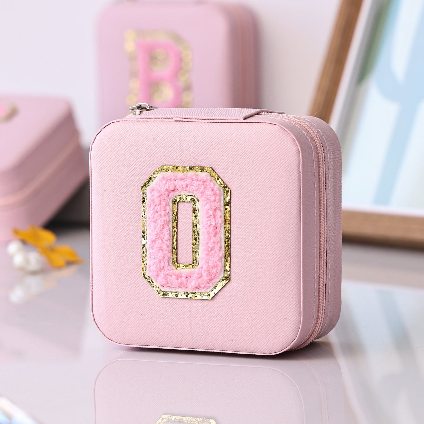 Letter Jewelry Storage Box