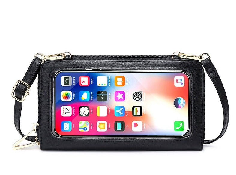 Touch Screen Phone Messenger Bag