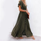 Solid Beach Cover-up Maxi Dress