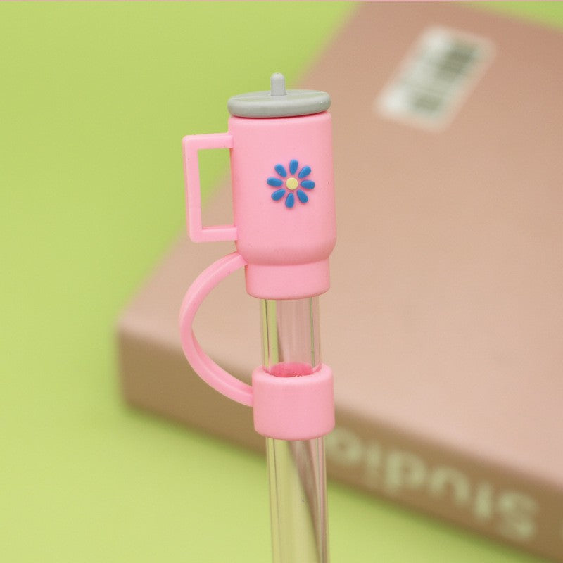 Cartoon Silicone Straw Cover(moq:2)