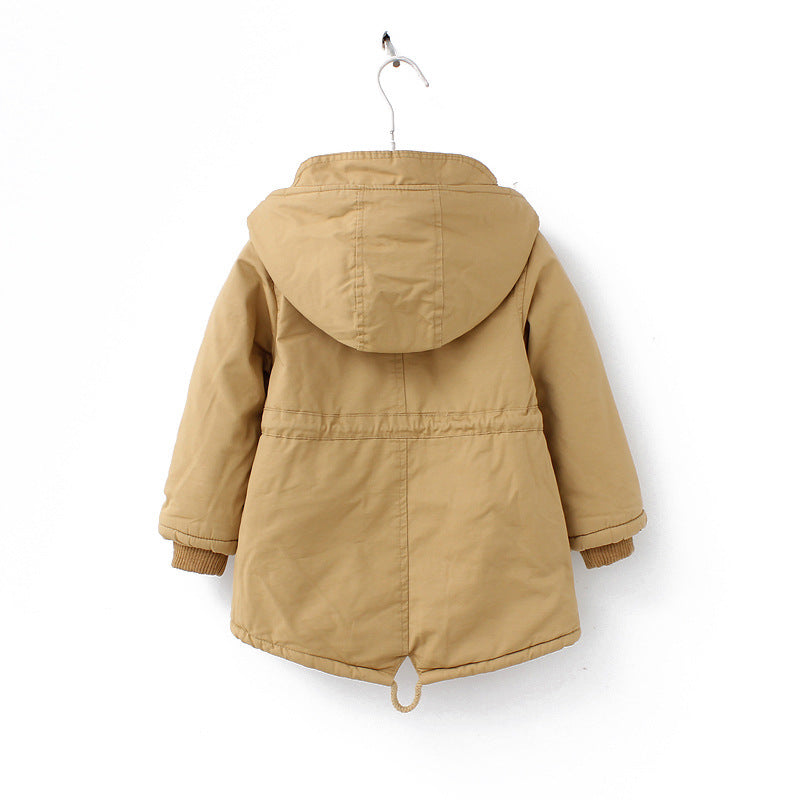 Kids Fleece Hooded Jacket