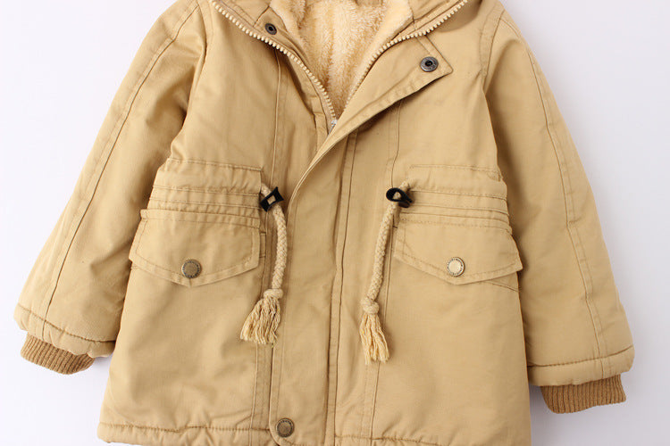 Kids Fleece Hooded Jacket