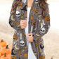 Halloween Print Cardigan