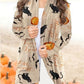 Halloween Print Cardigan