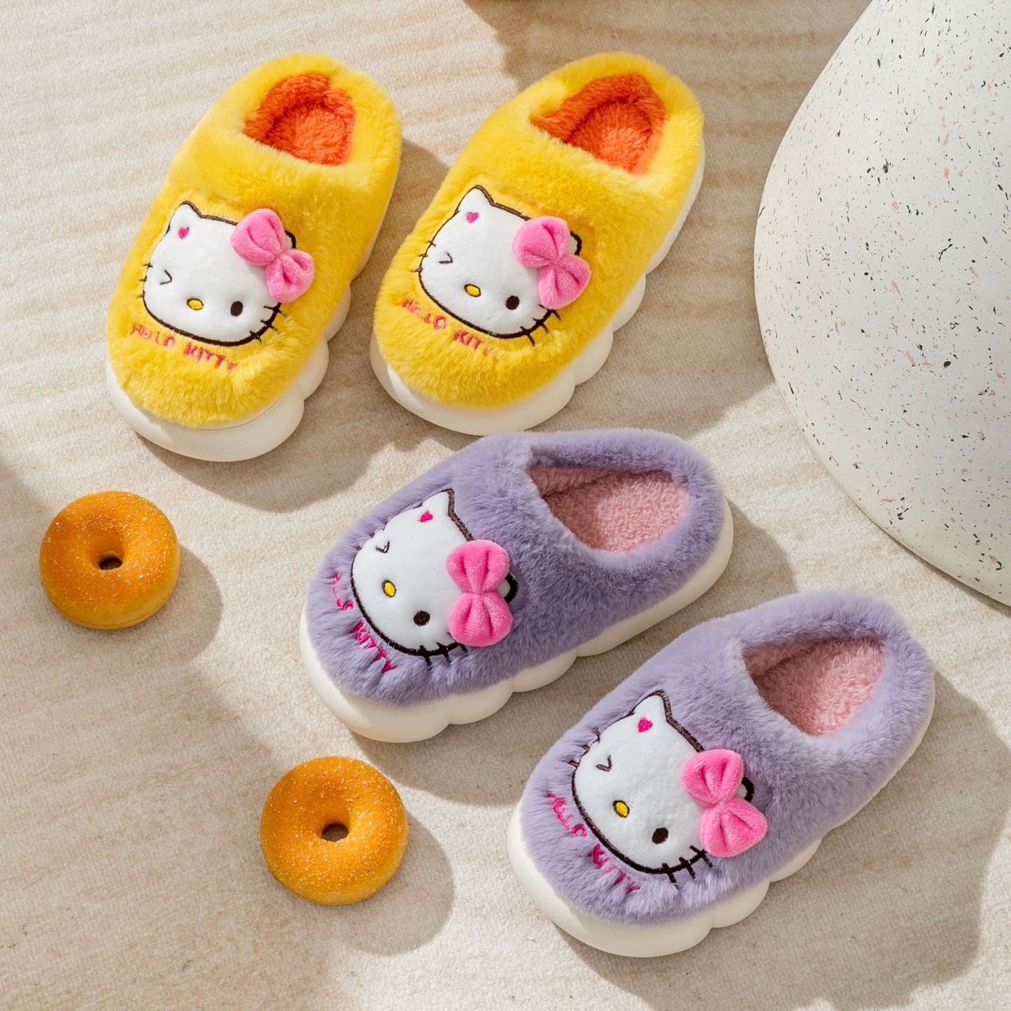 Kid Non-slip Cute Household Cotton Slipper