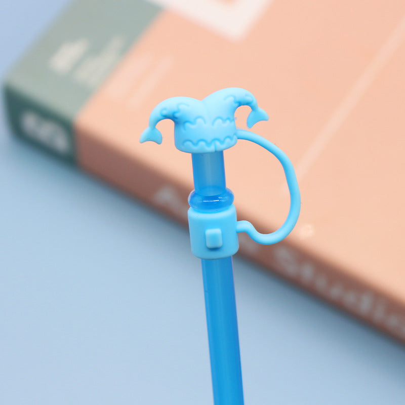 Cartoon Silicone Straw Cover(moq:2)