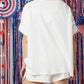 Independence Day Sequined Top + Shorts Set