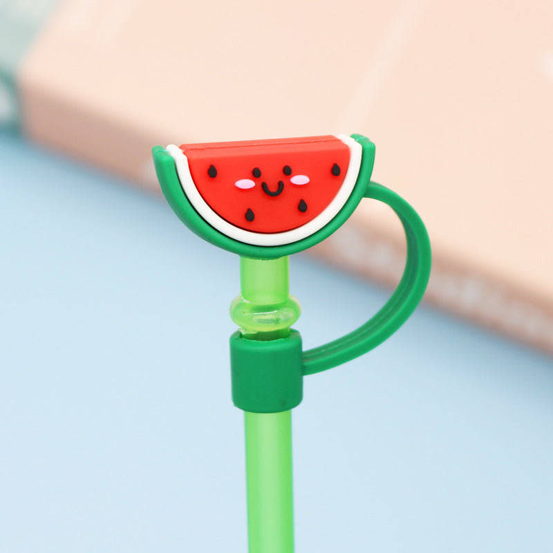 Cartoon Silicone Straw Cover(moq:2)