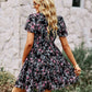 Floral V-neck Dress-6 Colors