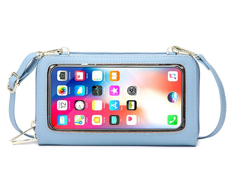 Touch Screen Phone Messenger Bag