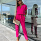 Elegant Solid Color Jumpsuit