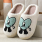 Loving Couple Cotton Slippers