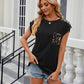 Leopard Print Pocket T-shirt