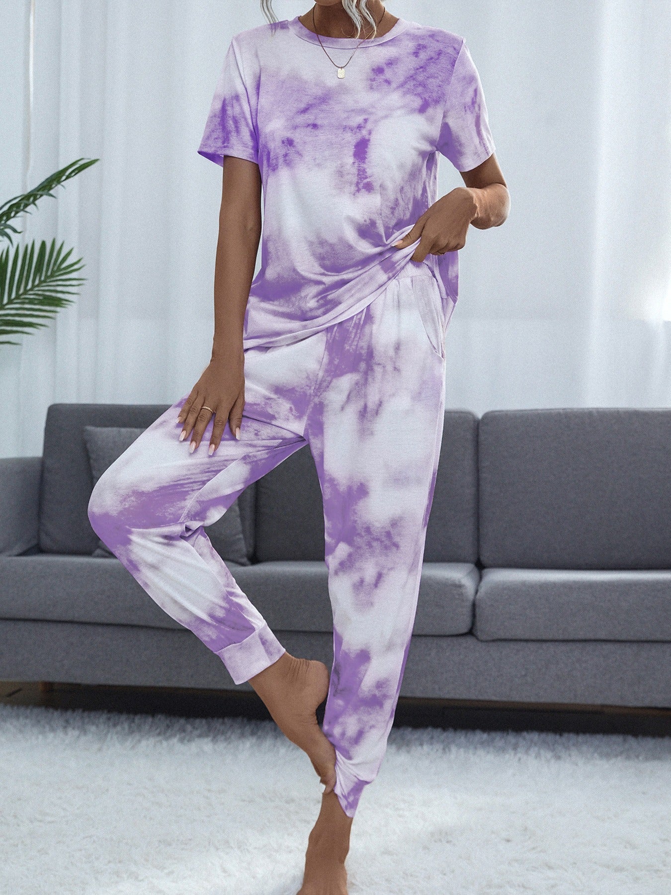 Tie-Dye Pocket Lounge Set