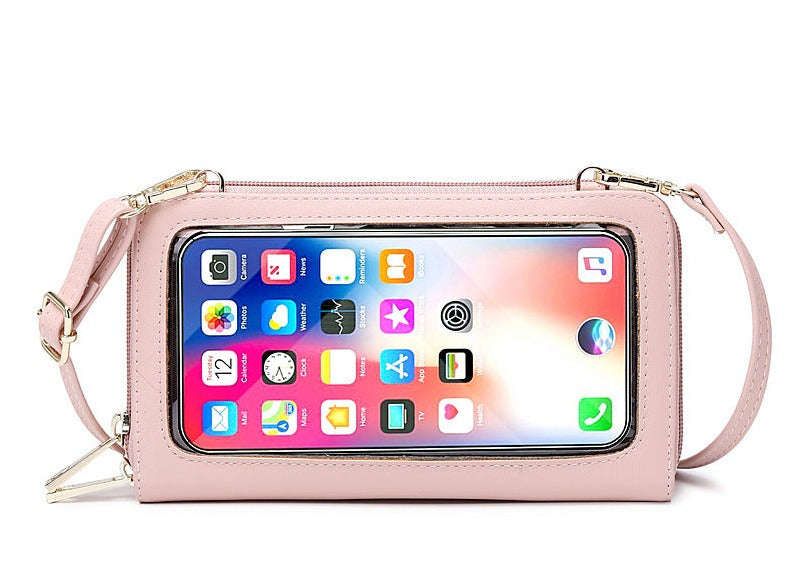 Touch Screen Phone Messenger Bag