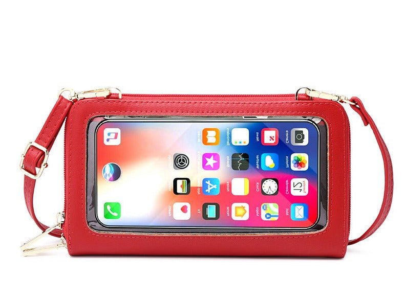 Touch Screen Phone Messenger Bag