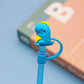 Cartoon Silicone Straw Cover(moq:2)