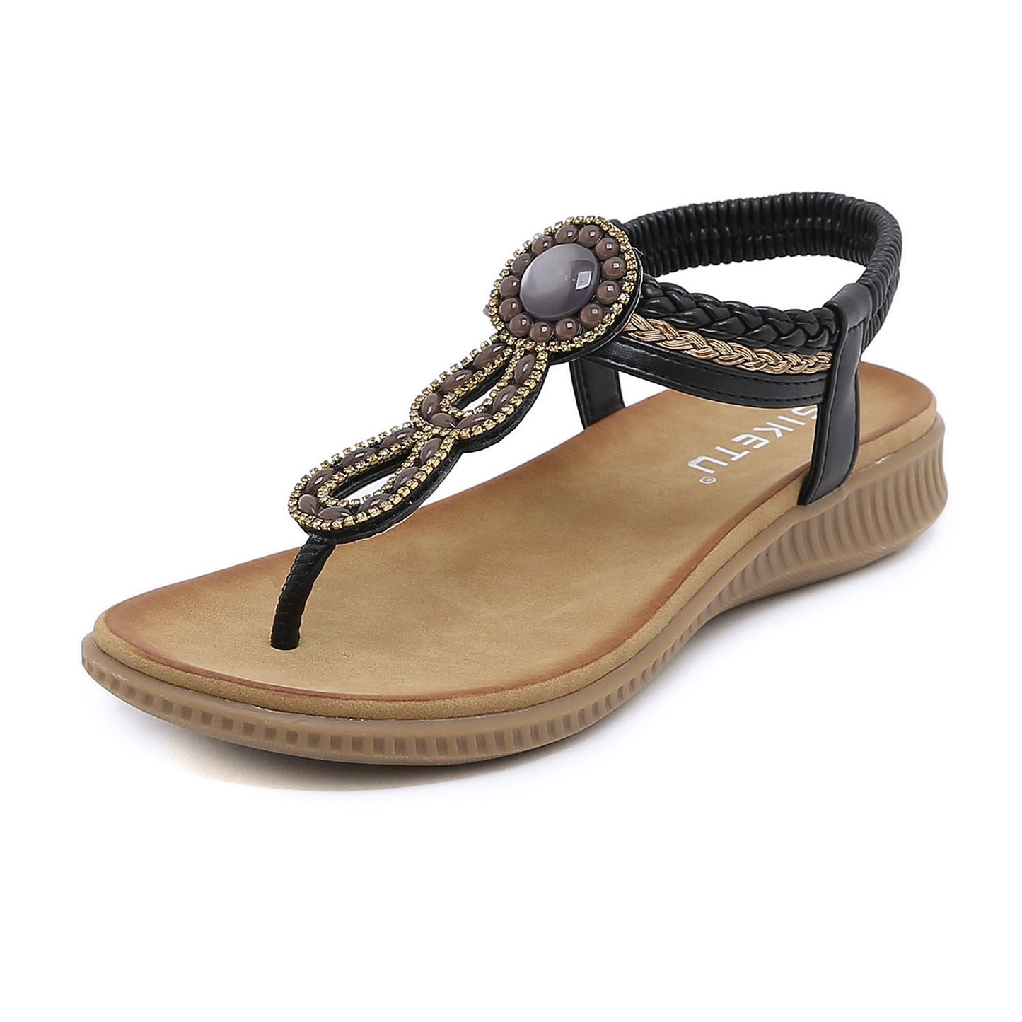 Comfortable Round Toe Beach Resort Sandals