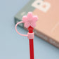 Cartoon Silicone Straw Cover(moq:2)