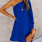 One Shoulder Loose Dress-10 Colors