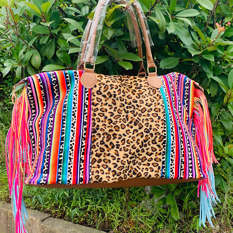 Tassel  Weekender Bag