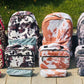 Printed Casual Backpack Set