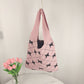 Knitted Bag Bow Bag