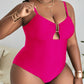 Plus Size One Piece Hollow Swimsuit