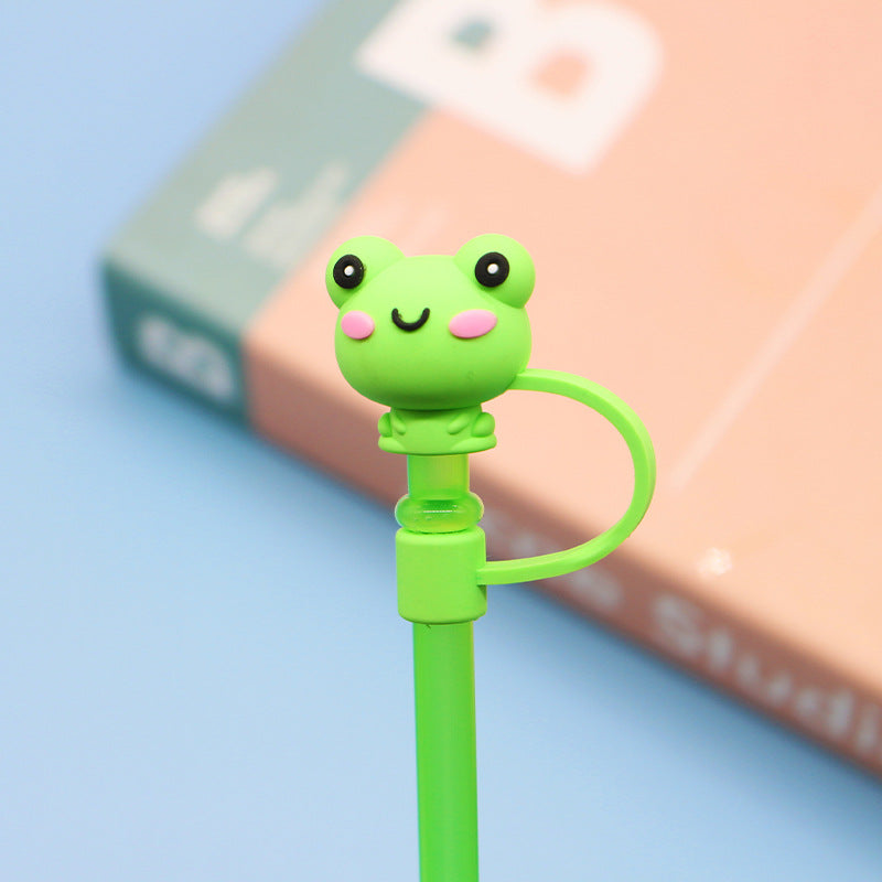 Cartoon Silicone Straw Cover(moq:2)