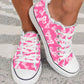 Printed Letter Canvas Shoes