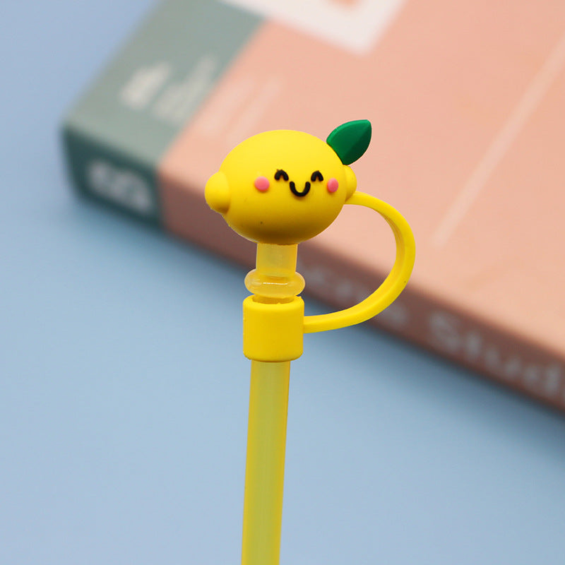 Cartoon Silicone Straw Cover(moq:2)