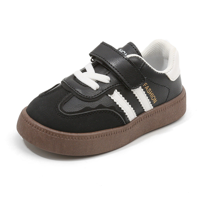 Kid-Stripe Sneaker